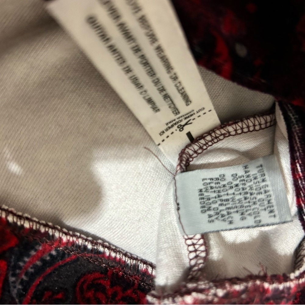 Ruff Hewn GREY NWOT long bell sleeve, velour texture, XL, never worn, size XL - Picture 8 of 8